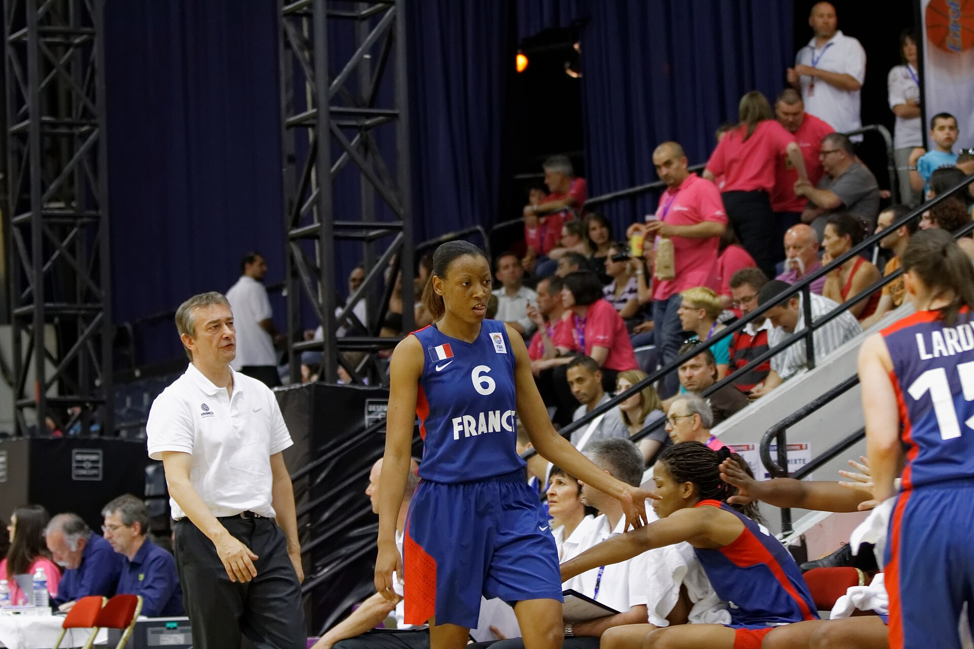Imagem de referência de Diandra Tchatchouang, descrito nos dados abertos como jogadora de basquetebol francesa
