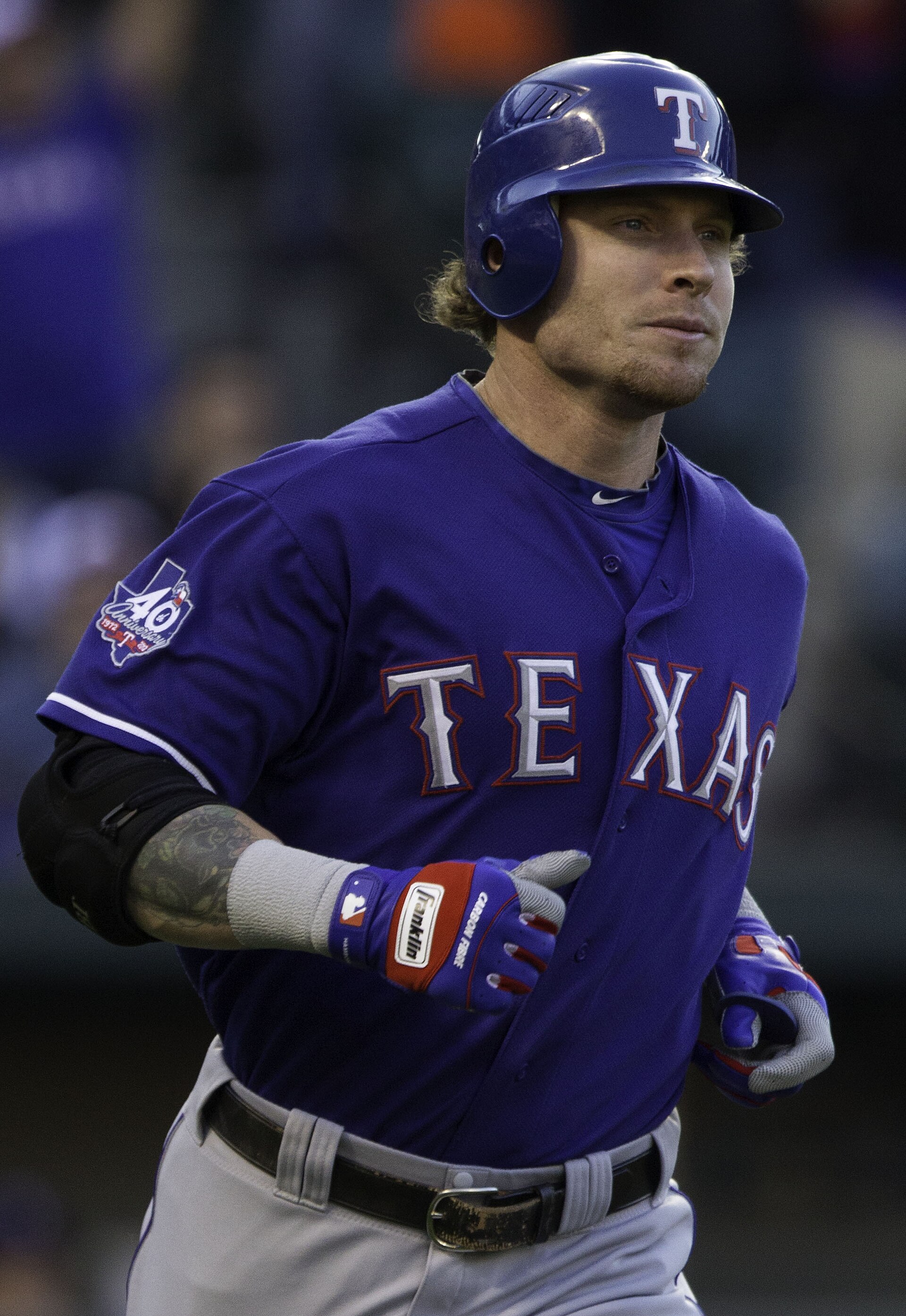 Imagem de referência de Josh Hamilton, descrito nos dados abertos como jogador de beisebol americano