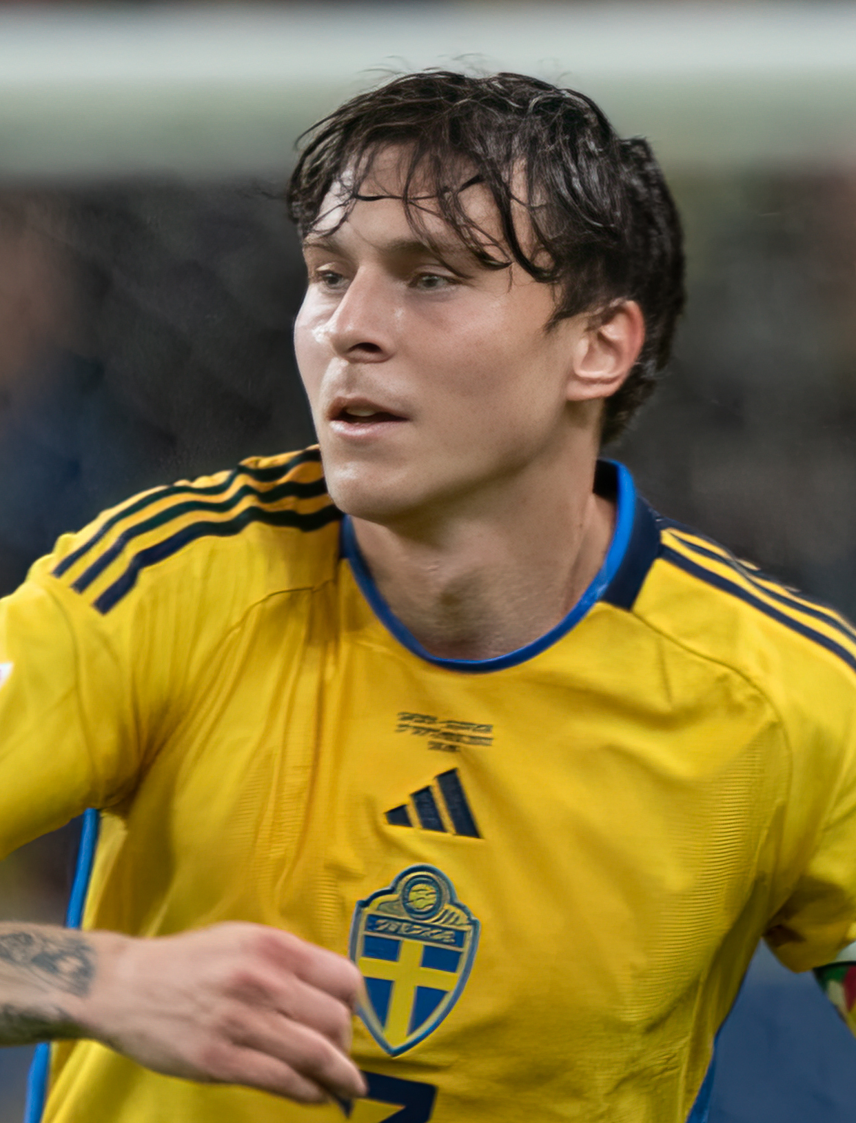 Imagem de referência de Victor Lindelöf, descrito nos dados abertos como futebolista sueco