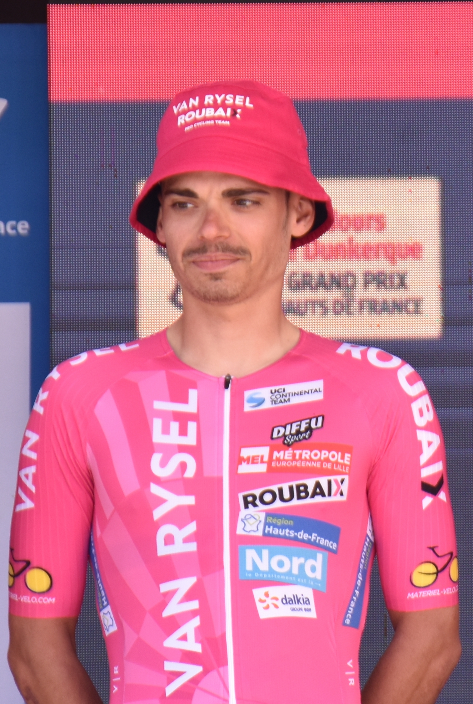 Imagem de referência de Maxime Jarnet, descrito nos dados abertos como ciclista francês