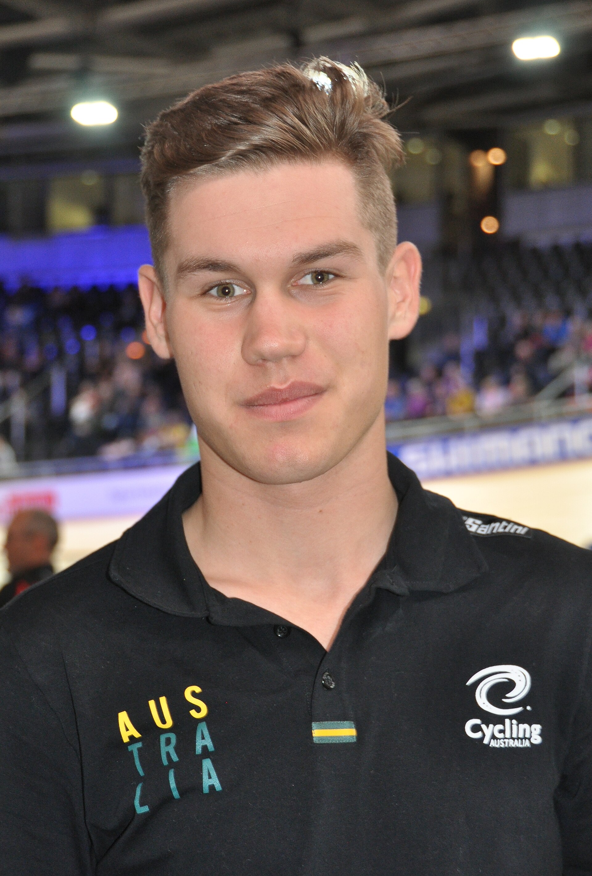 Imagem de referência de Luke Plapp, descrito nos dados abertos como ciclista australiano