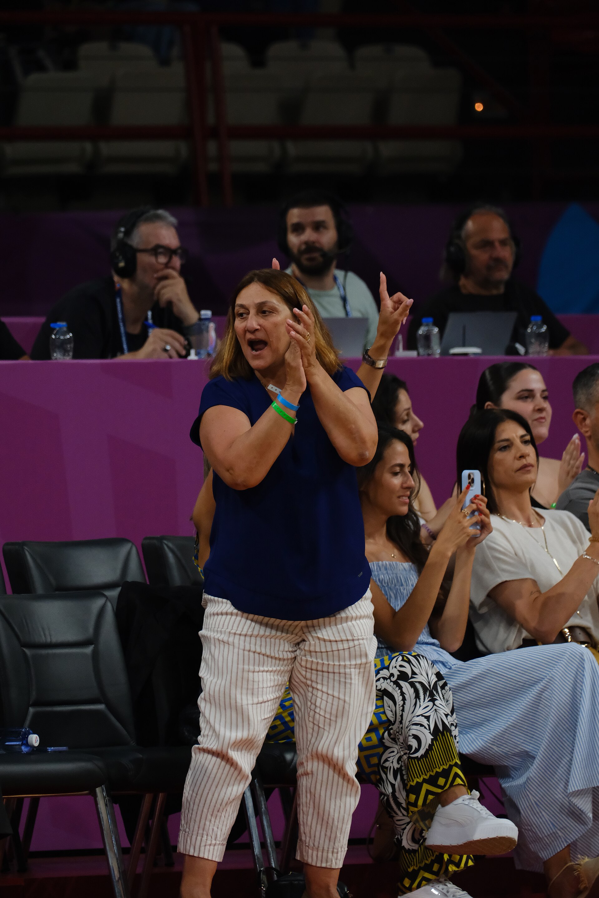 Imagem de referência relacionada a Evanthia Maltsi, item descrito como jogadora de basquetebol grega