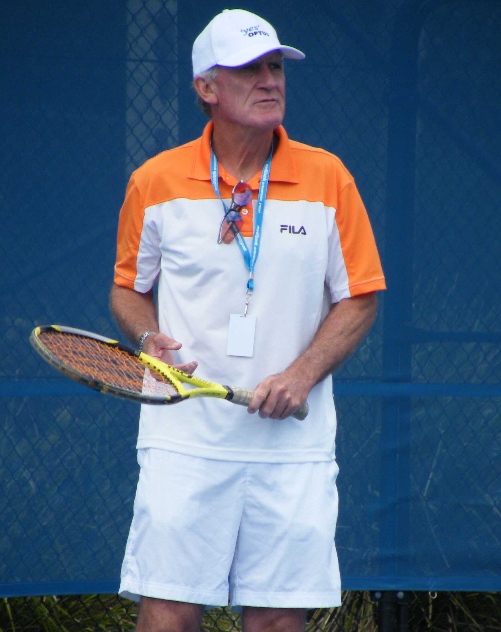 Imagem de referência de Tony Roche, descrito nos dados abertos como tenista australiano