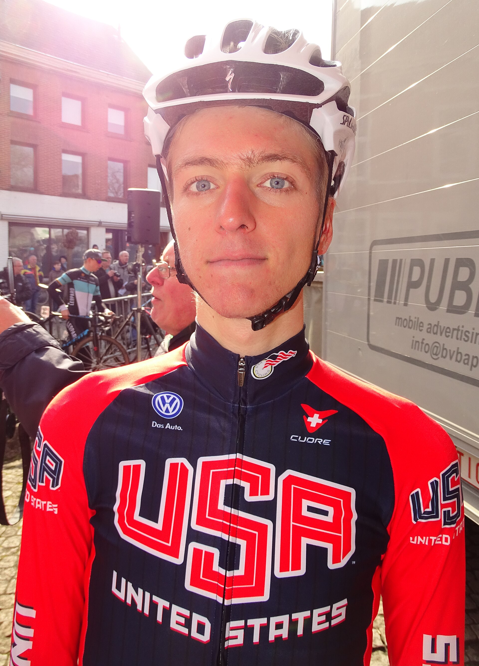 Imagem de referência de Adrien Costa, descrito nos dados abertos como ciclista norte-americano