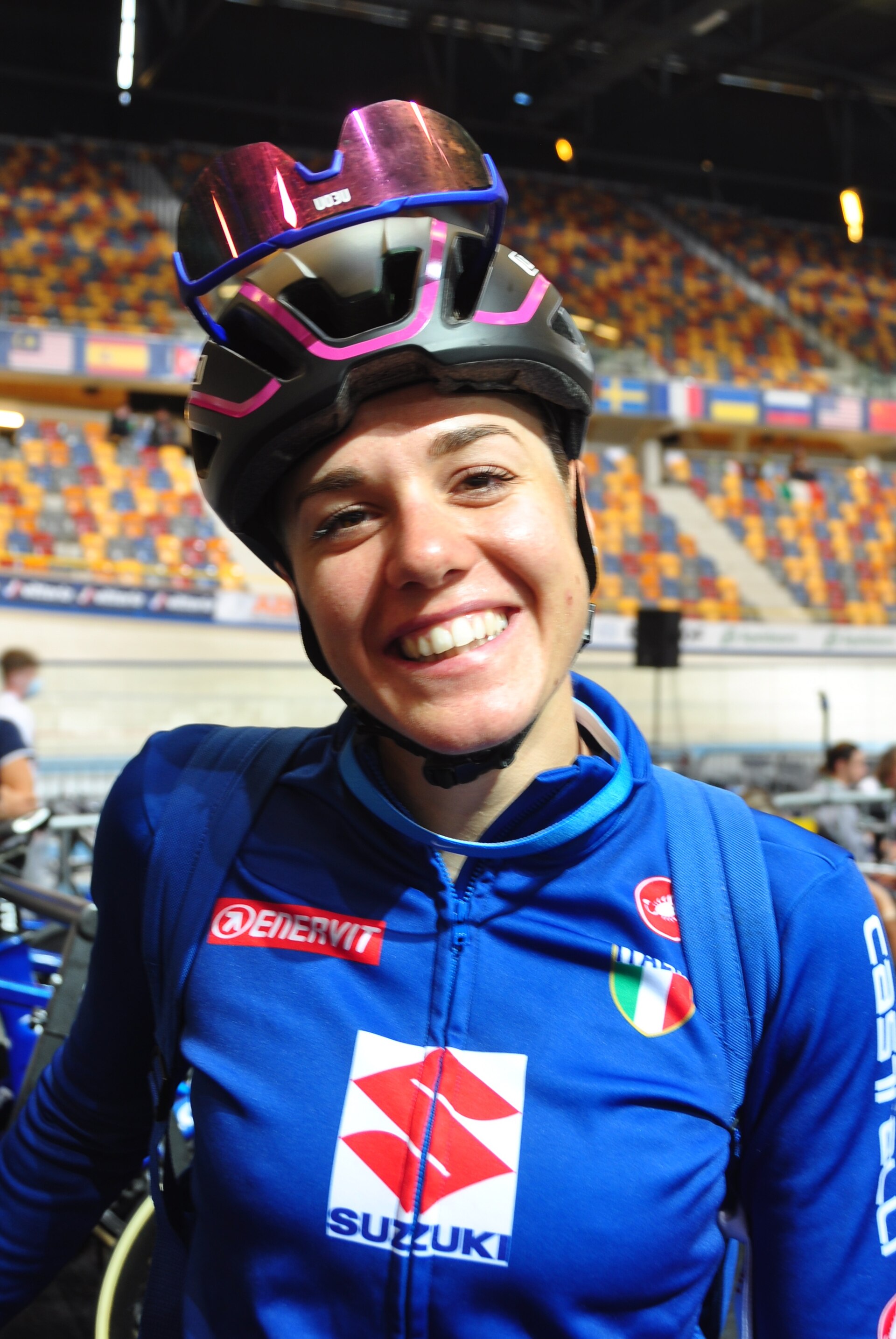Imagem de referência de Silvia Zanardi, descrito nos dados abertos como ciclista italiana