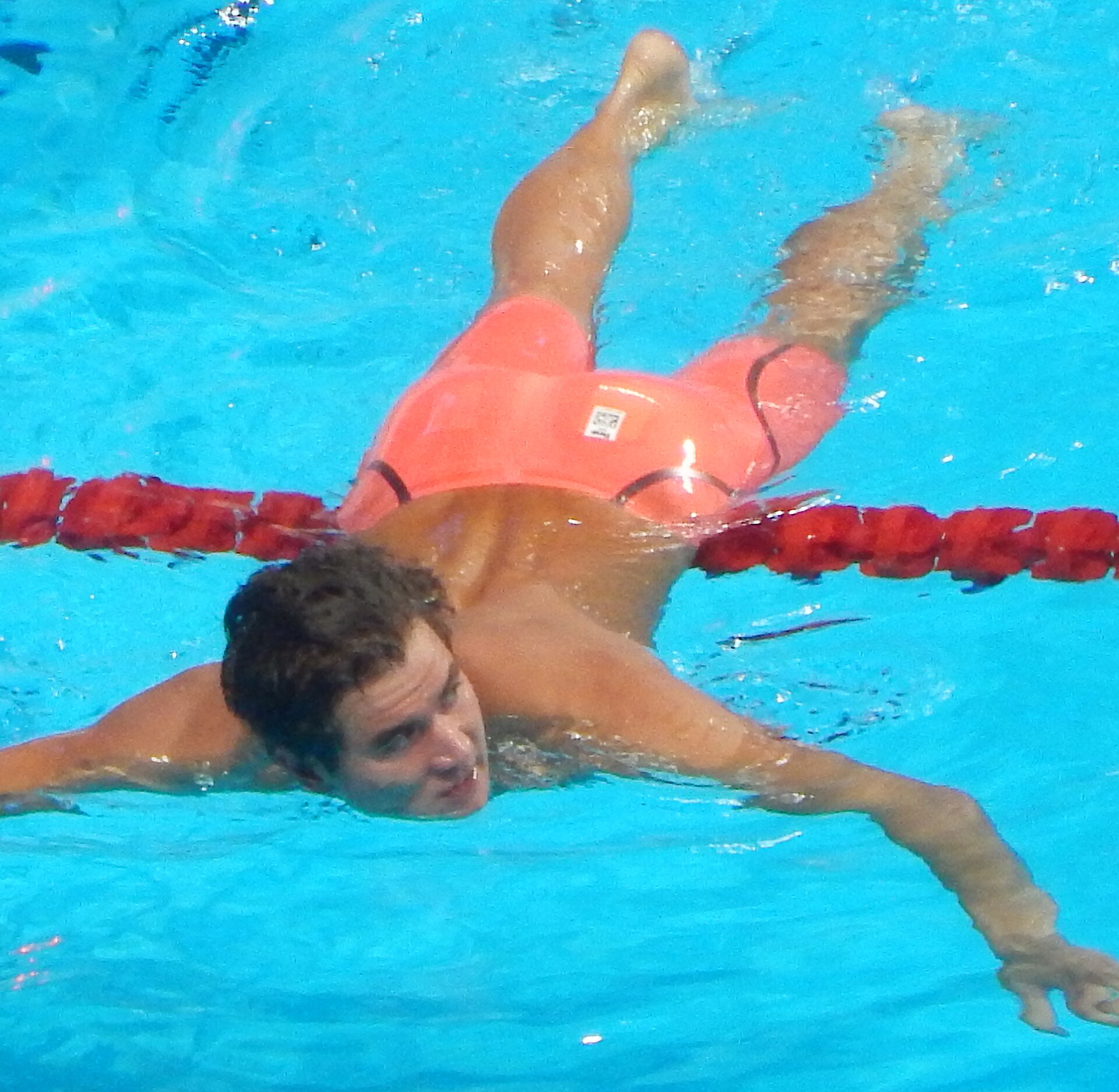 Imagem de referência de Nathan Adrian, descrito nos dados abertos como nadador norte-americano