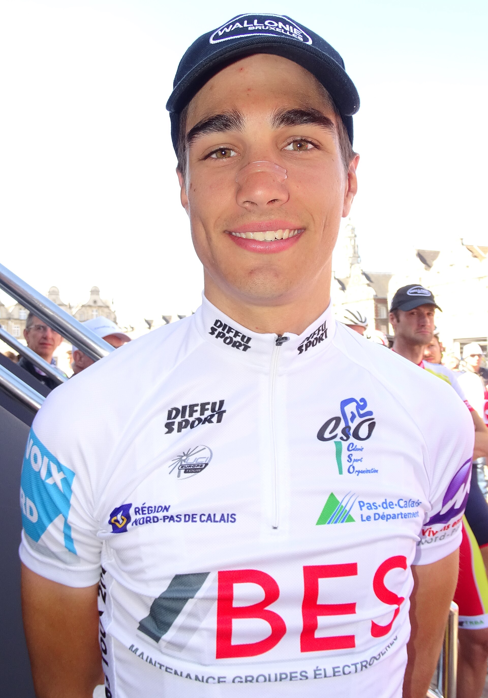Imagem de referência de Antoine Warnier, descrito nos dados abertos como ciclista belga