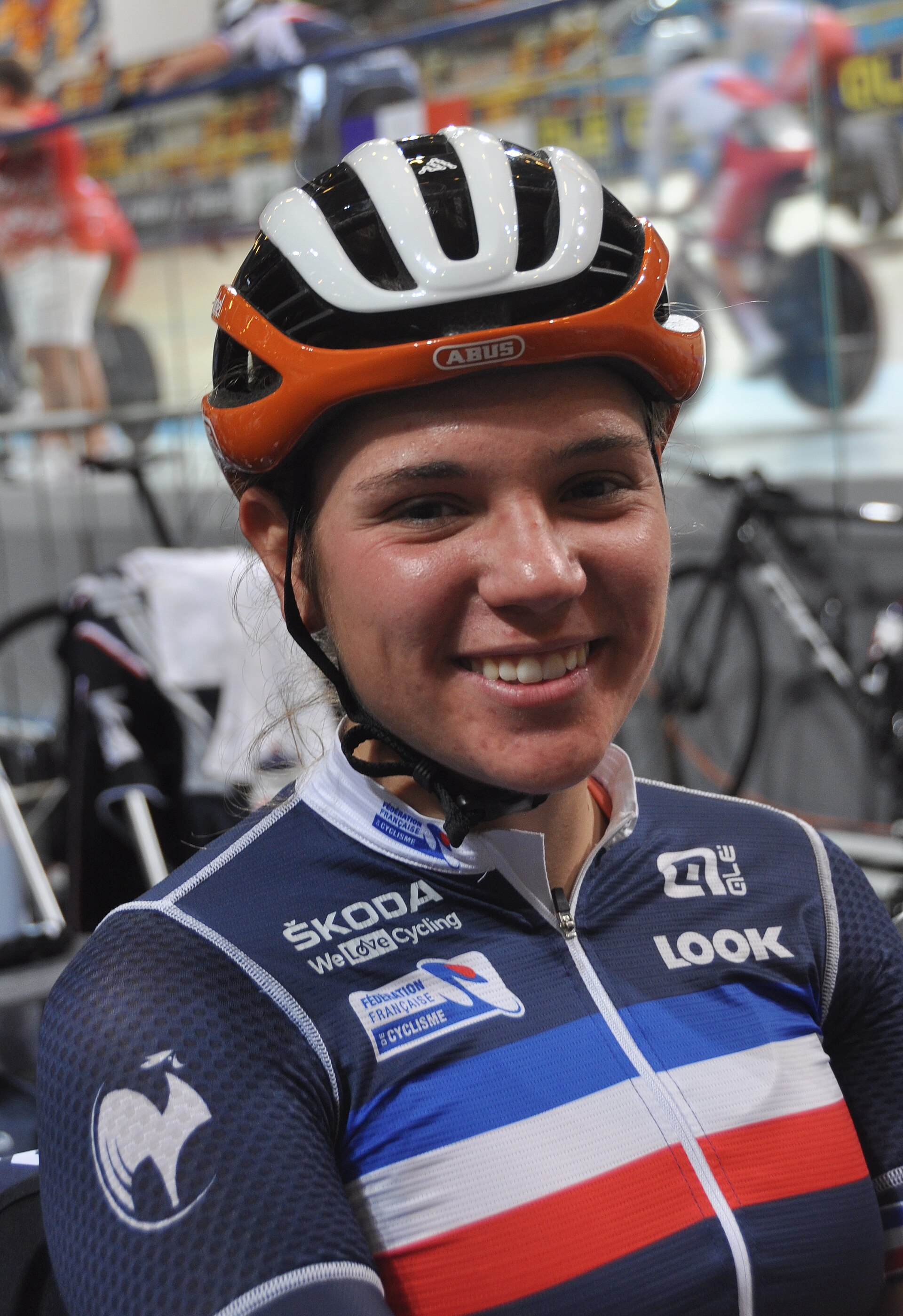 Imagem de referência de Kristina Nenadovic, descrito nos dados abertos como ciclista francesa