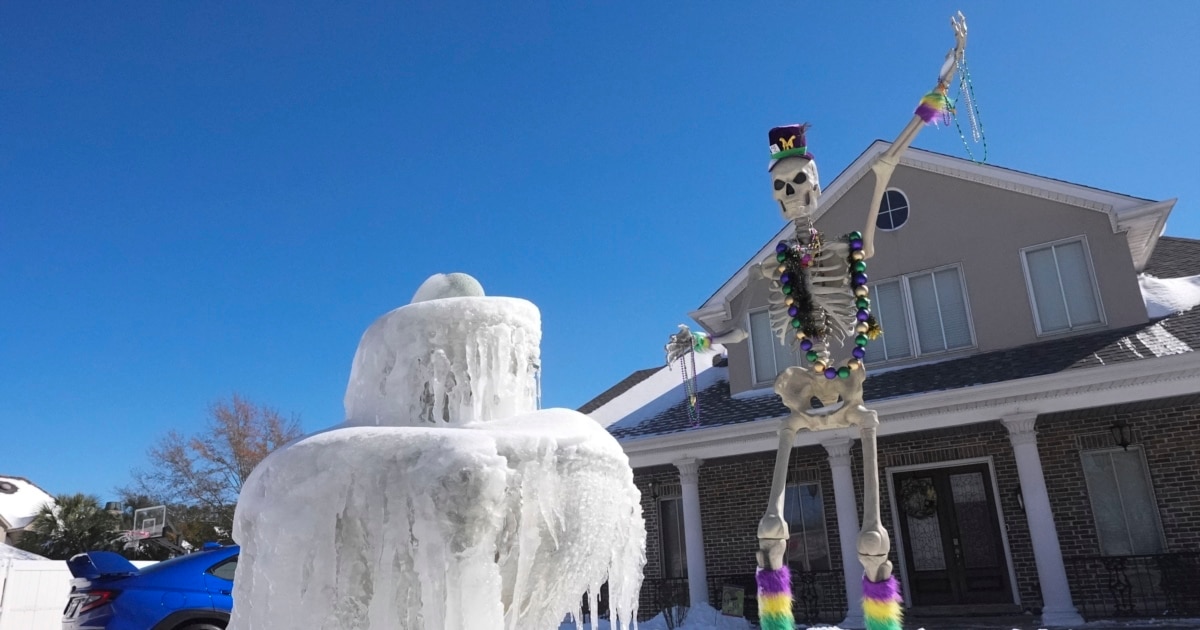 Imagem relacionada à notícia: O Sul Americano recebe ‘Uma vez em uma vida' Neve e frio
