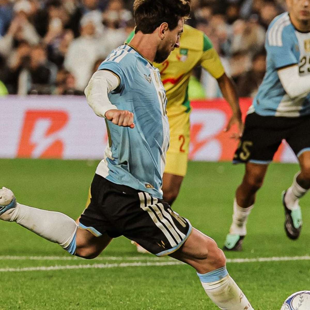 Veja último gol de Messi com a camisa da seleção argentina