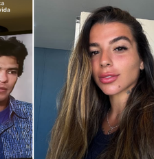 Filha de Maurício Mattar assiste ‘A Viagem’ pela 1ª vez: ‘Que pavor’ Foto: Reprodução/Instagram