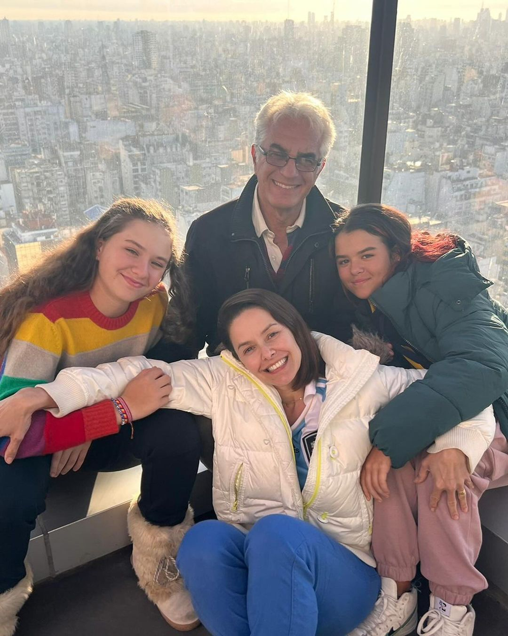 Bianca Rinaldi posta foto rara em família — Foto: reprodução/instagarm