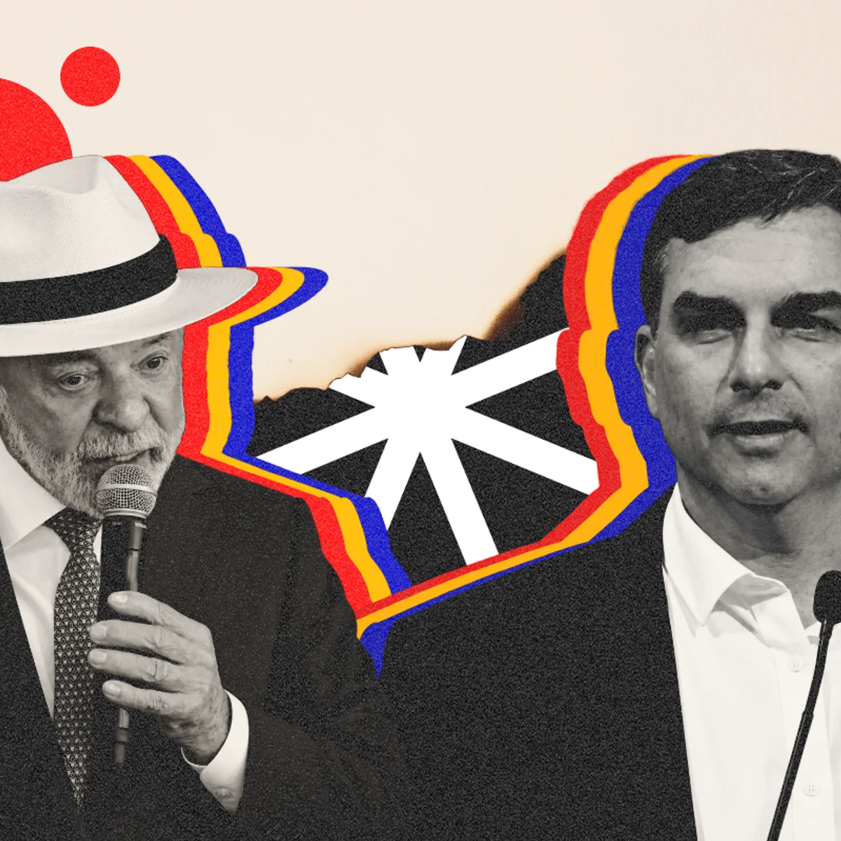 Na TV, Lula exalta fim da 6x1; Flávio promete Ministério da Prosperidade
