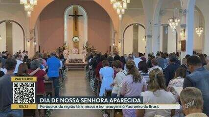 Paróquias da região têm programação em homenagem ao Dia de Nossa Senhora Aparecida