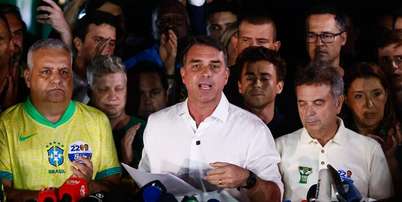 Flávio Bolsonaro perdeu a eleição no segundo turno Foto: Wilton Junior/ Estadão / Estadão