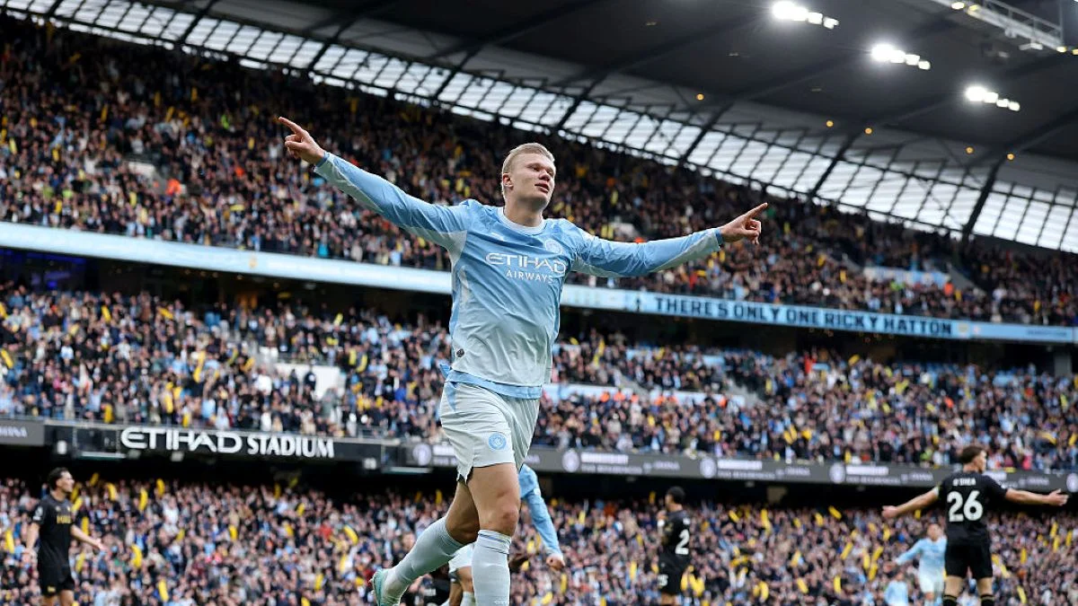 Haaland marca dois e City vence o Ipswich Town pela Premier League