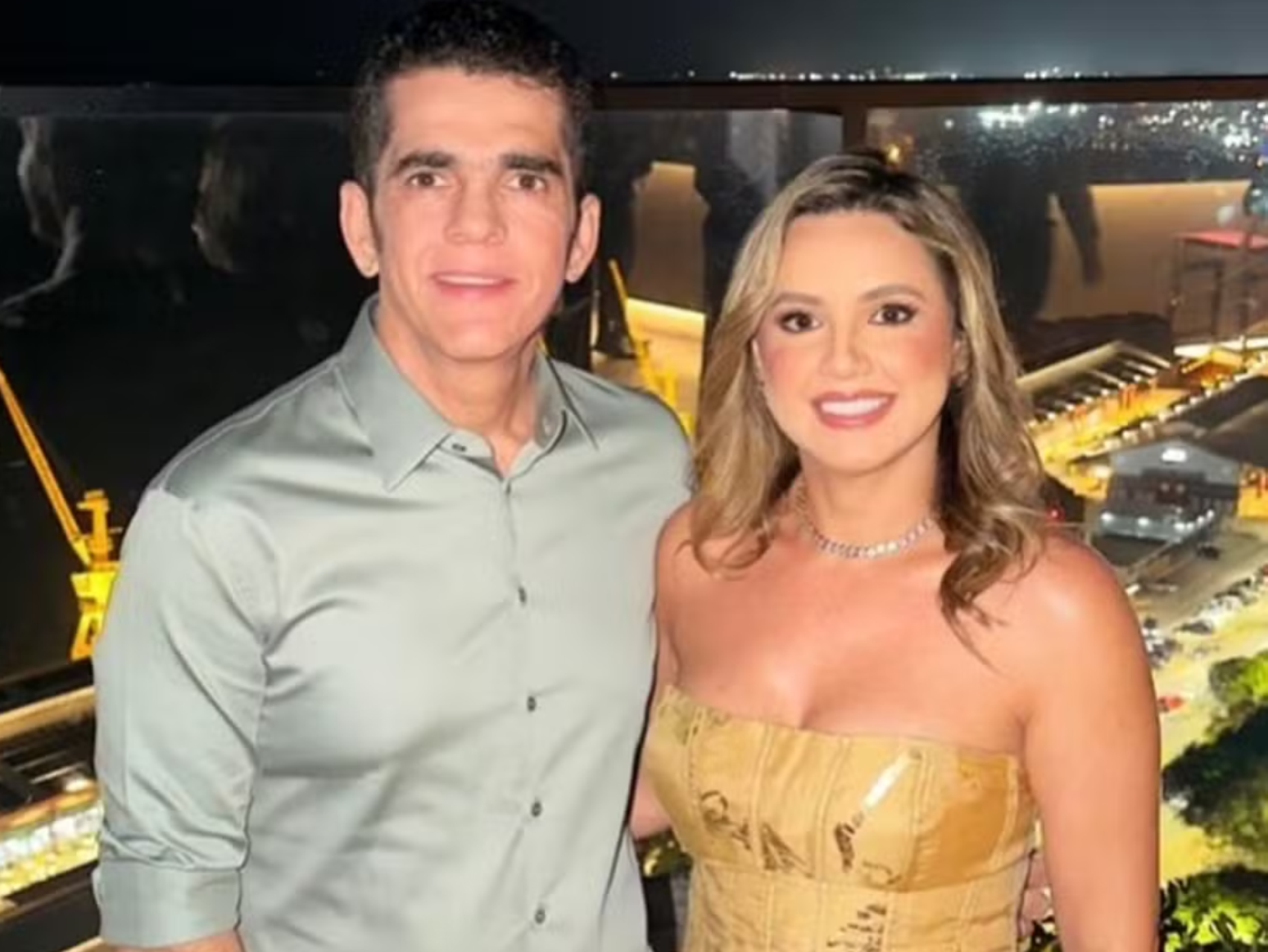 Ant&ocirc;nio Doido (MDB), reeleito deputado estadual e Andr&eacute;a Dantas (MDB), eleita pela primeira vez como deputada federal pelo Par&aacute;