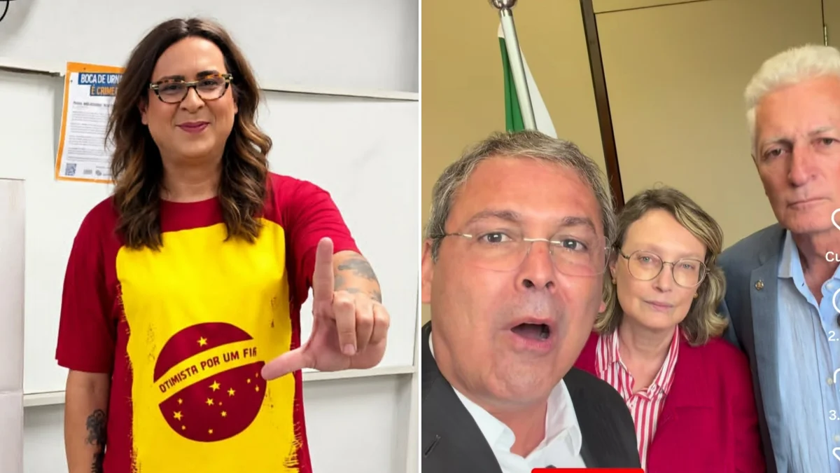 Duda, Correia e aliados celebram cerco da PF contra Flávio Bolsonaro
