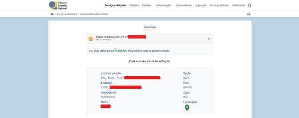 Eleições 2026: preciso votar no mesmo local no 2º turno? Como consultar