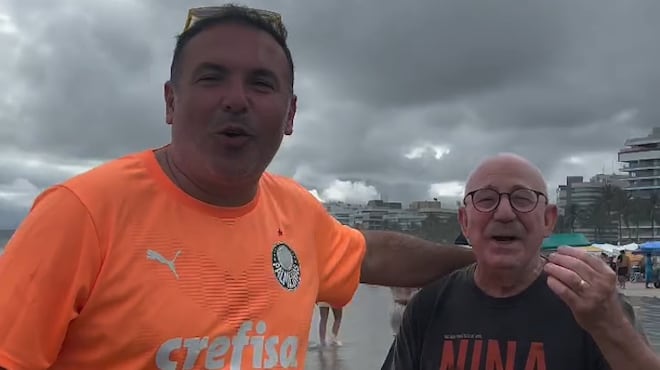 Reinaldo Gottino presenteia criança que viralizou enquanto orava durante um assalto: ‘Atitude maravilhosa’