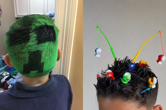 Ideias de cabelo maluco para menino: 10 opçÔes criativas para fazer em casa