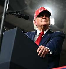 Trump participa de comício nos EUA Foto: ANSA / Ansa - Brasil