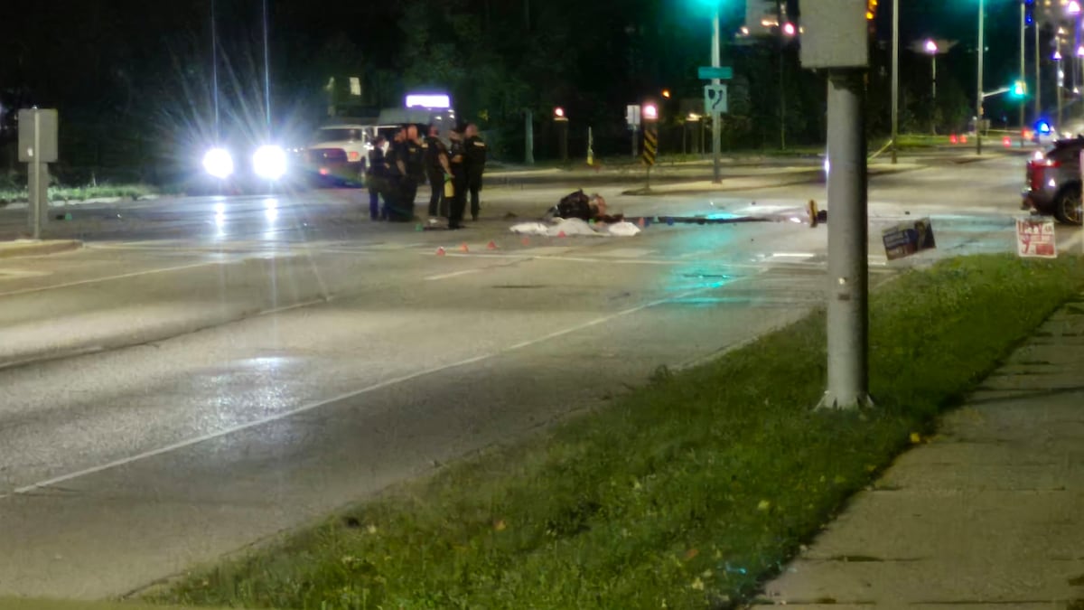 Motorcyclist killed in London crash