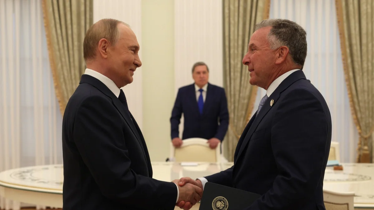 Enviado de Trump apresentará proposta de paz da Ucrânia para a Rússia