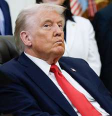 Trump recebeu pedidos de ajuda e acusações contra o resultado eleitoral feitas por apoiadores de Flávio Bolsonaro nas redes sociais Foto: Kevin Dietsch/Getty Images / Perfil Brasil