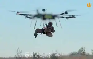 Como drones de combate estão virando cargueiros e ambulâncias aéreas