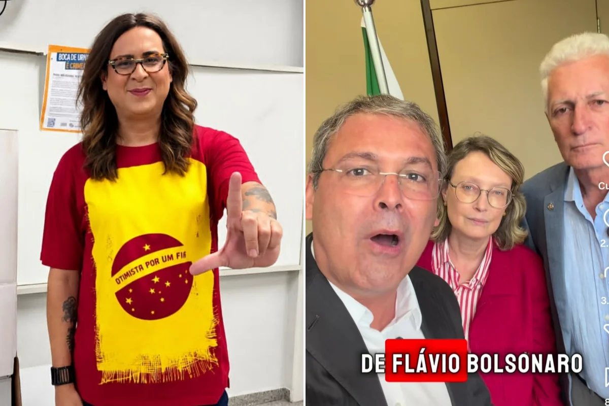Duda Salabert e Rogério Correia