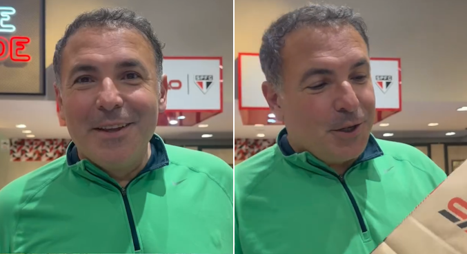 Reinaldo Gottino presenteia criança que viralizou enquanto orava durante um assalto: ‘Atitude maravilhosa’