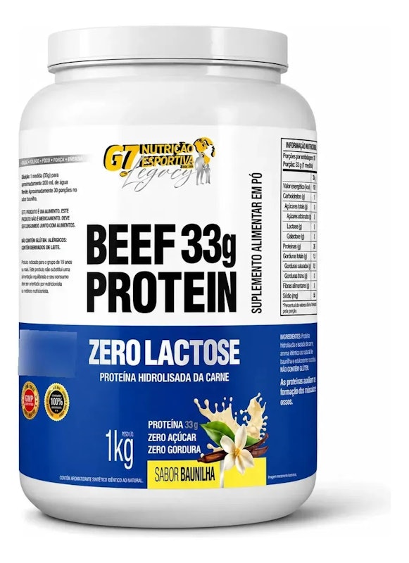 Beef Protein Sabor Baunilha 1